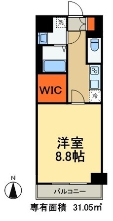 フォンターナ入谷の物件間取画像